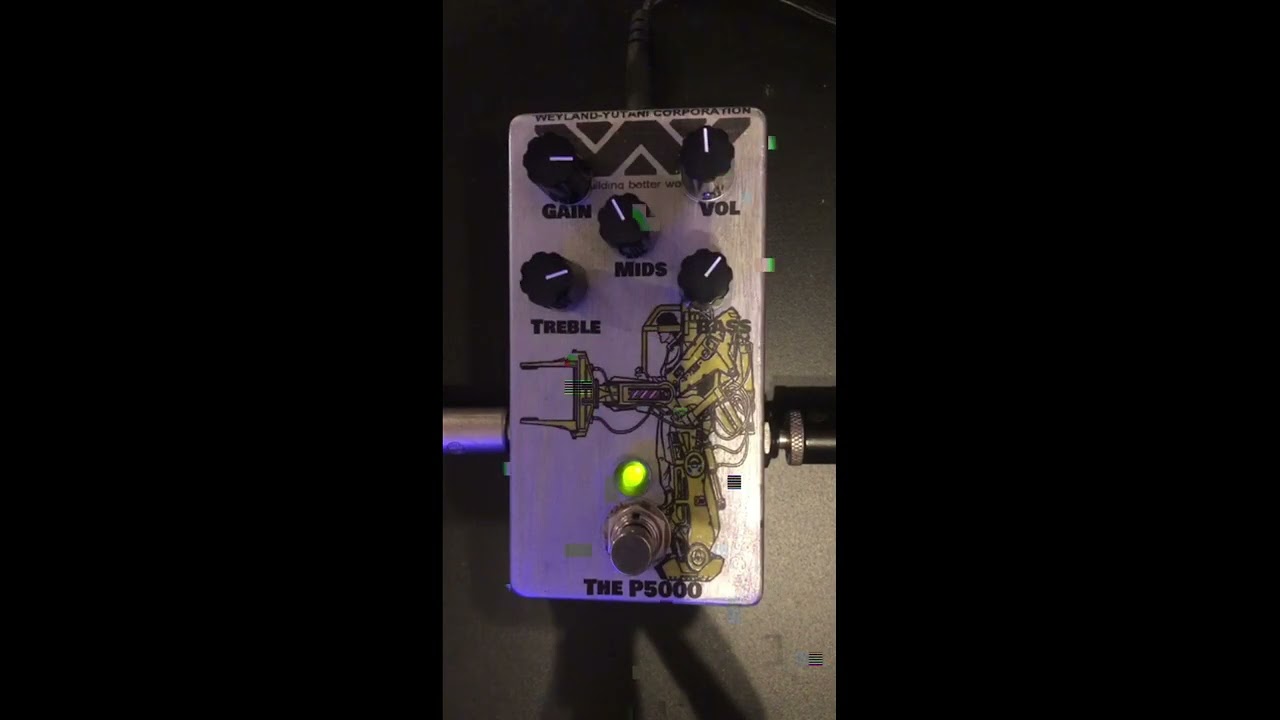 Deranged Desperado P-5000 Sound Demo #distortion  #effectpedal #aliens #distortionpedal
