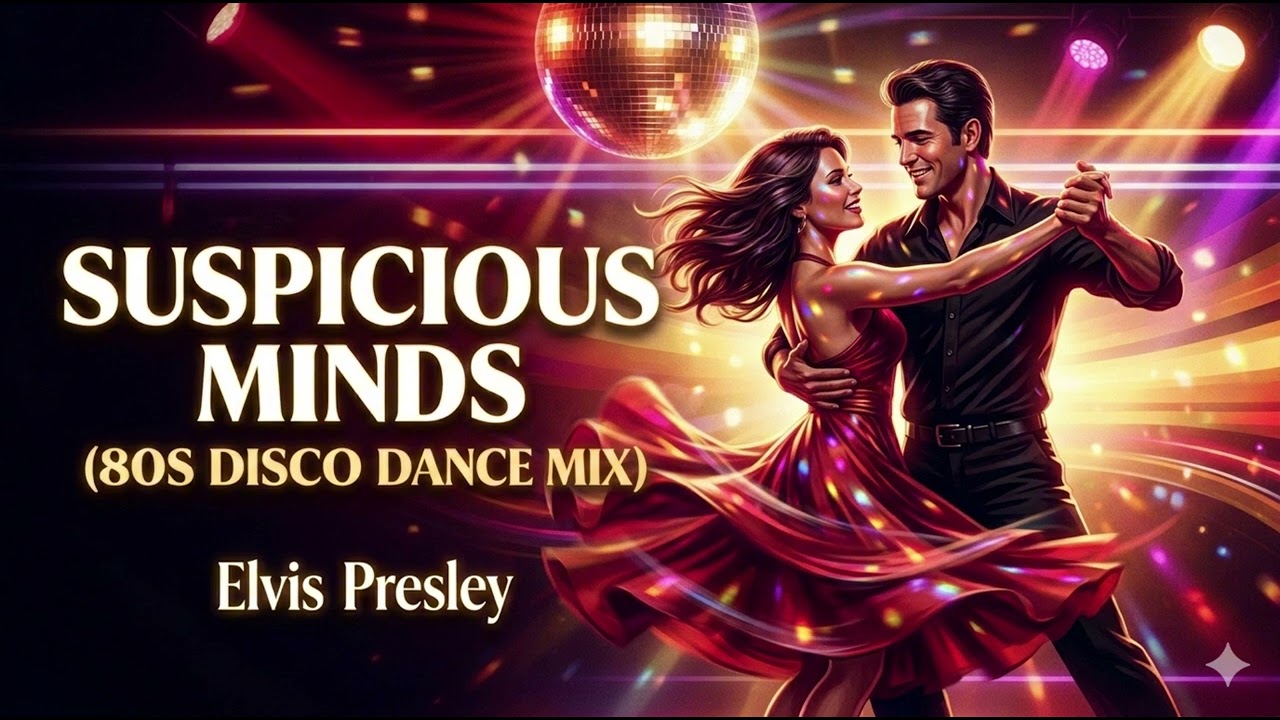 ELVIS PRESLEY - SUSPICIOUS MINDS (COVER ITALO DANCE CLASSIC SONG 80's)
