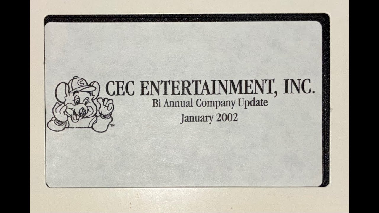 Chuck E. Cheese | Bi Annual Company Update | January 2002 | (LOST MEDIA!)