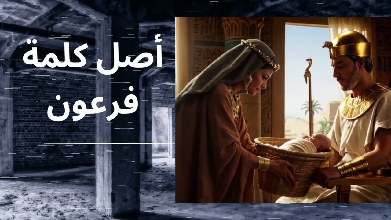 ما أصل كلمة فرعون؟ پر عا أم ف رع أم فران؟