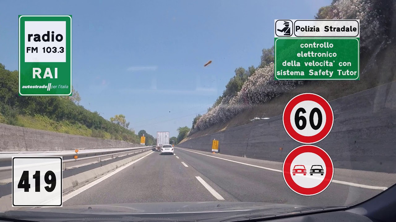 I - Autostrada A14 - Tratto Casalbordino/Vasto nord-Ortona