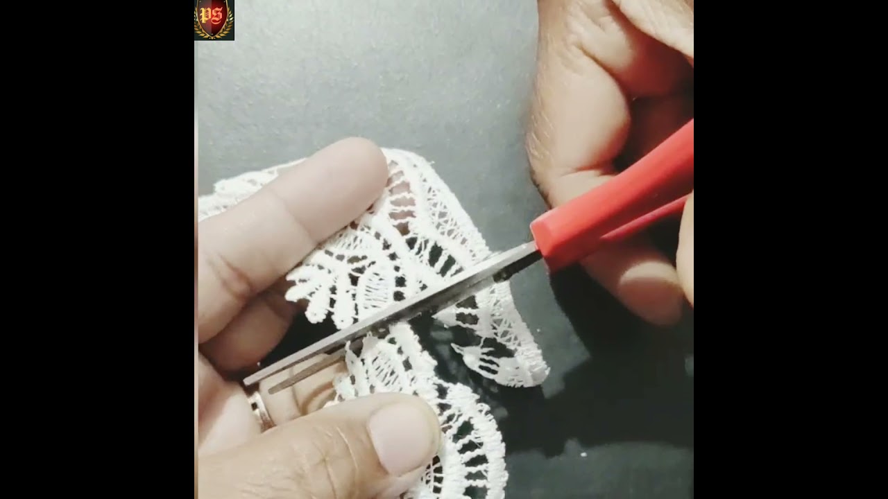 DIY Lace earrings