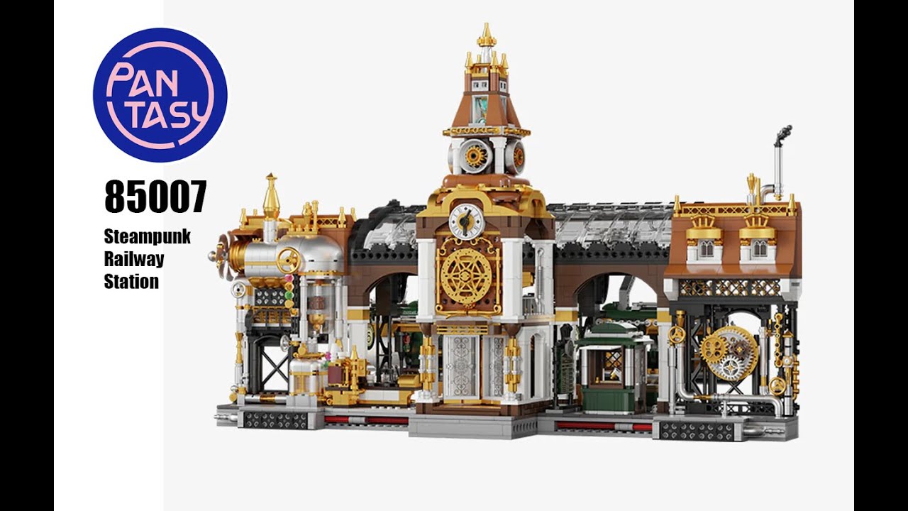 Building The Greatest Steampunk Railway Station Ever!