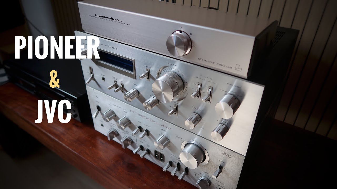 JVC JA-S71 versus PIONEER SA7800 --- ¿En este caso, Firma sónica?