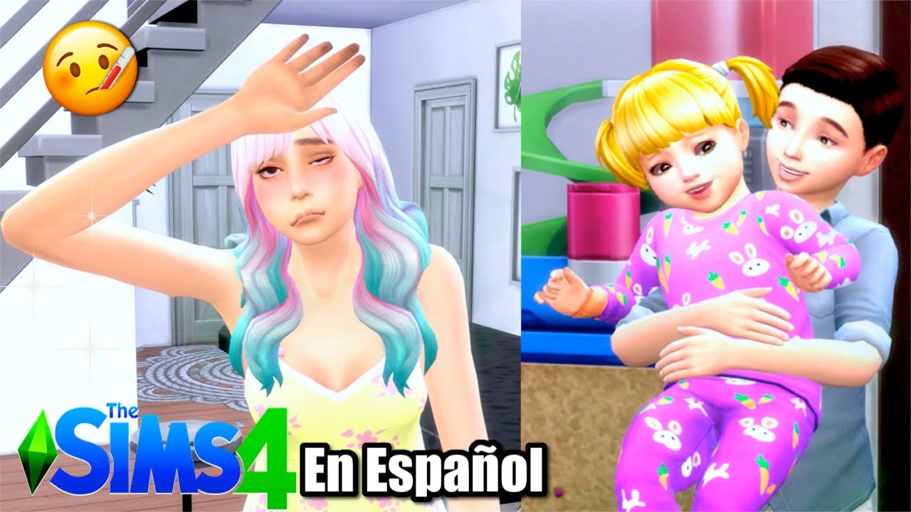 Mama de 4 Rutina de Enferma en Sims 4 con Titi Plus y Bebe Goldie