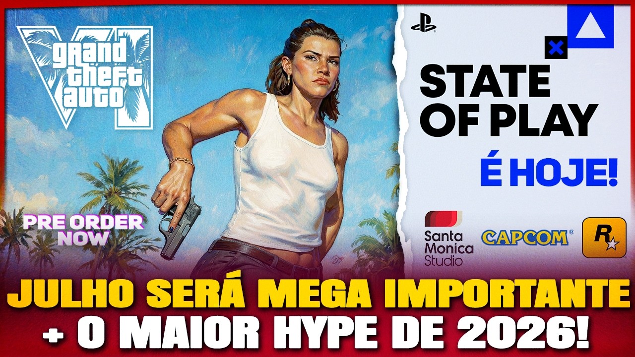 🚨ATENÇÃO, JULHO SERÁ ULTRA IMPORTANTE para GTA 6! + 