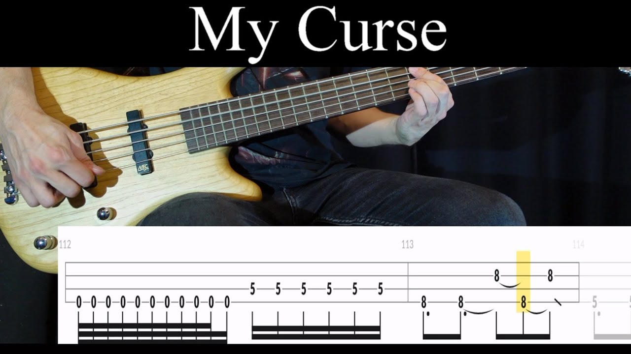 My Curse (Killswitch Engage) - Bass Cover (With Tabs) by Leo Düzey