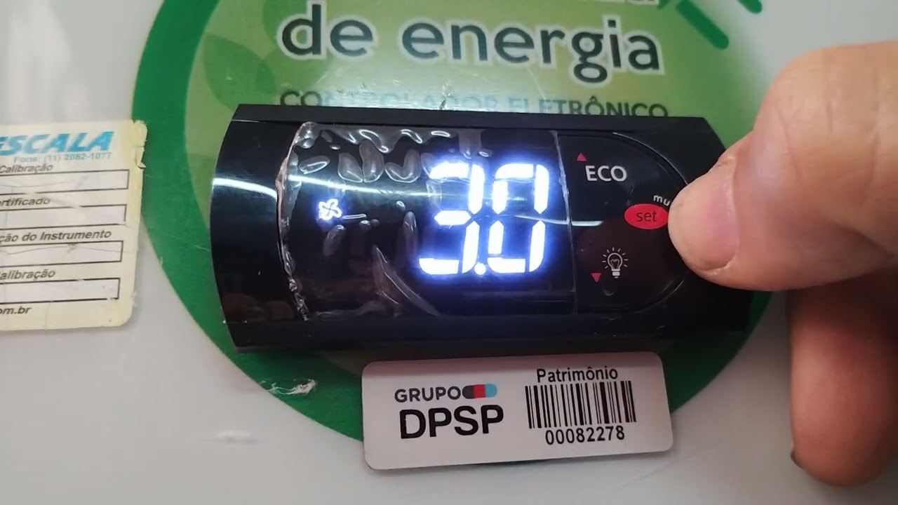 32 I COMO ALTERAR TEMPERATURA DO EXPOSITOR METALFRIO MODELO VB50R.