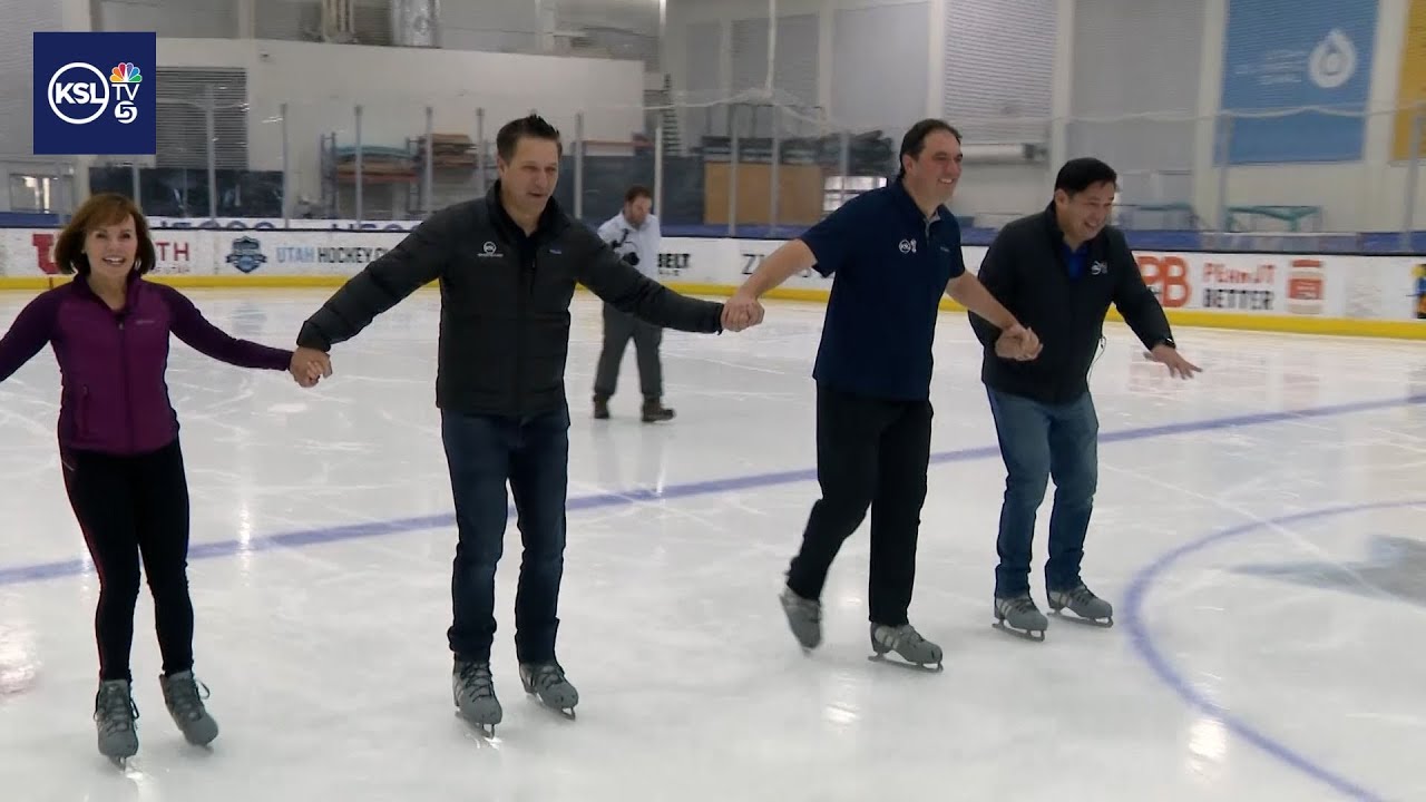 Team KSL puts ice skating skills to the test ahead of Olympics in Milan-Cortina