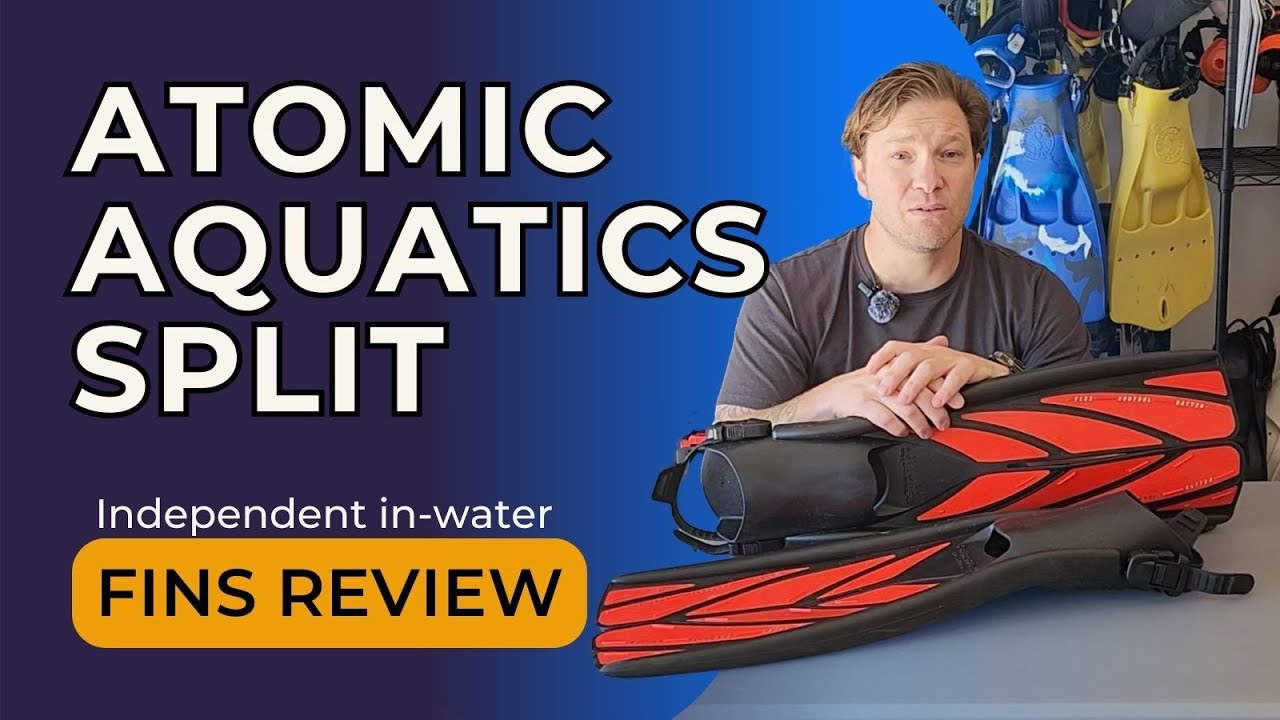 Обзор ласт Atomic Aquatics Split Fins — лучшие ласты с раздельными ластами