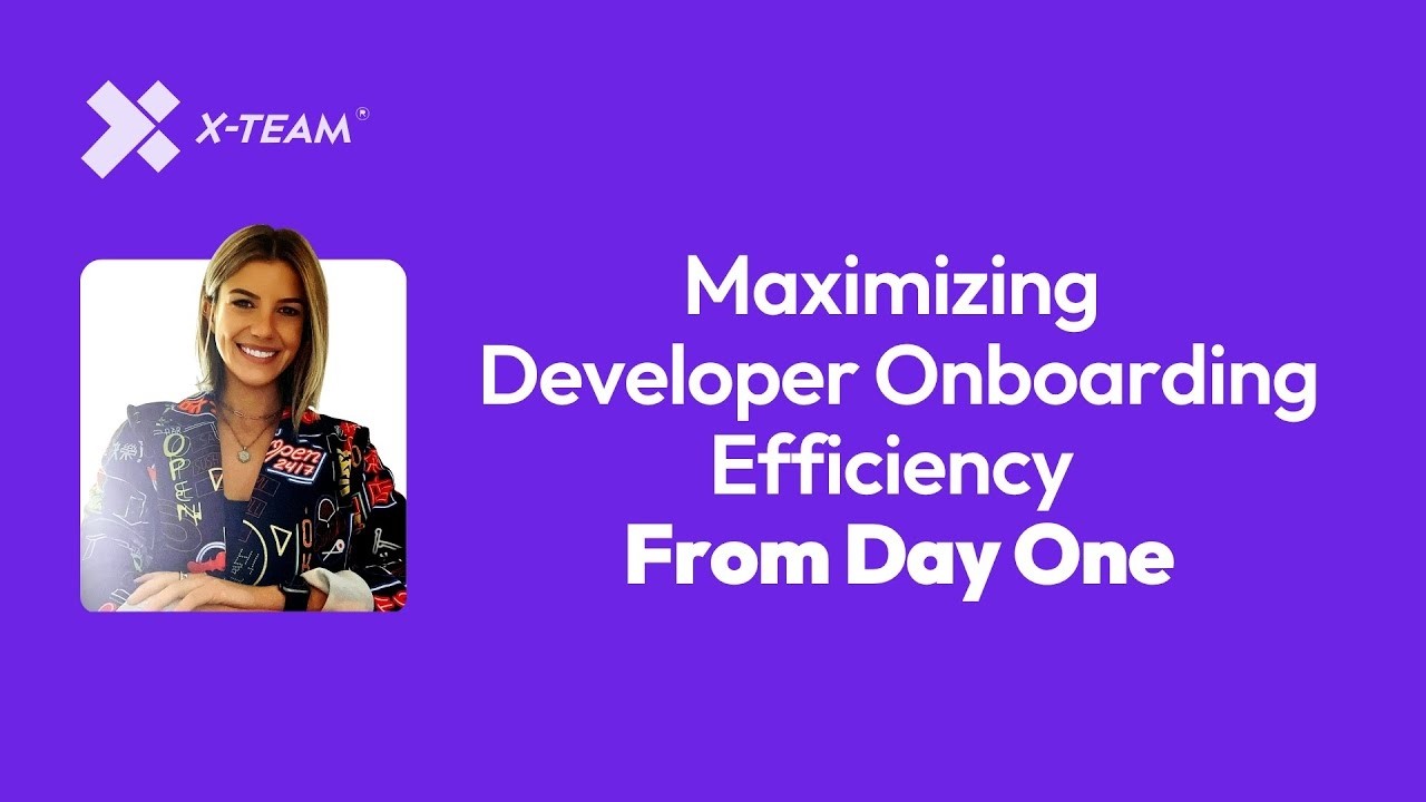 Maximizing Developer Onboarding Efficiency from Day ONE!