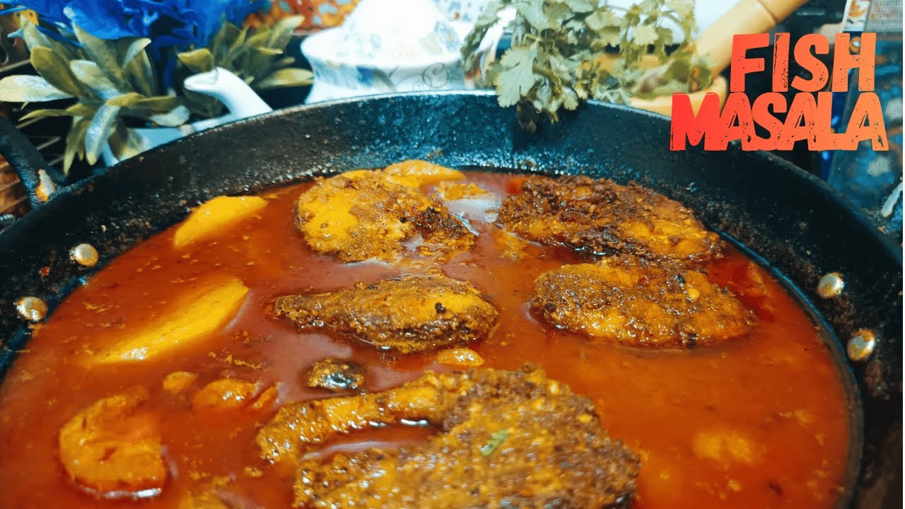 Masala Fish Curry Recipe | Step by Step Spicy Fish Curry at Home #fishcurry