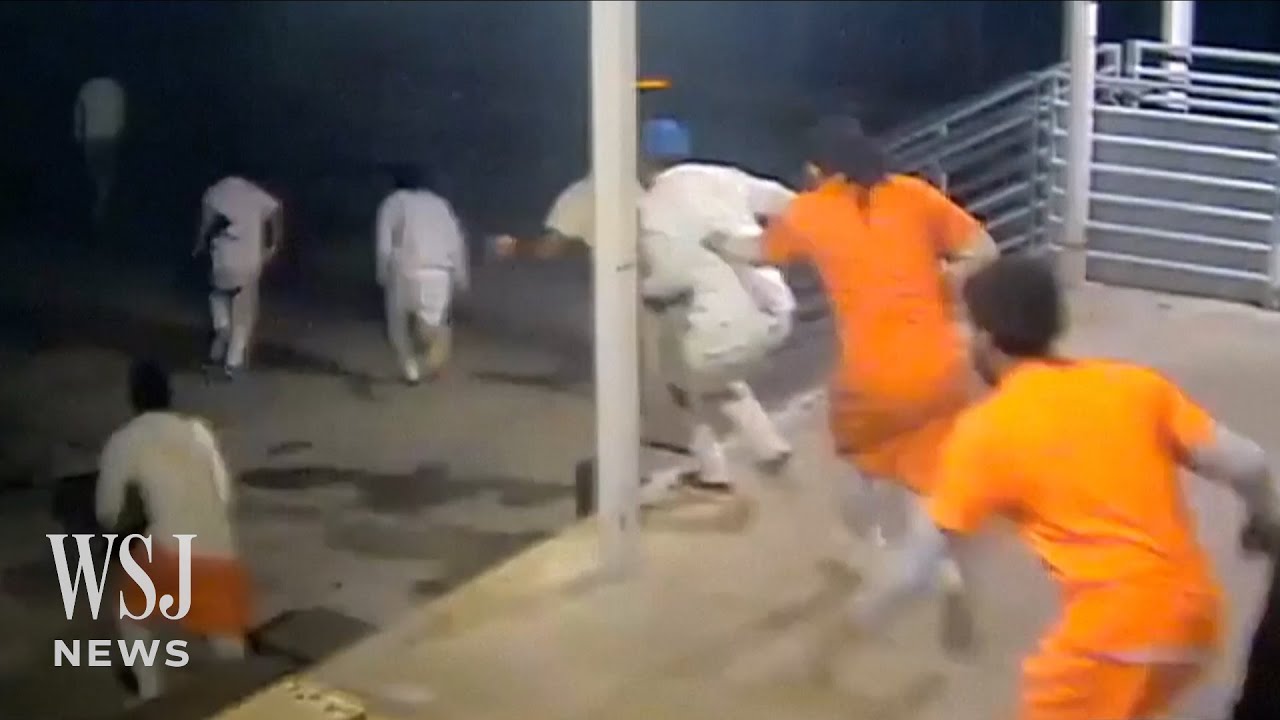 New Orleans Jail Security Footage Shows the Moment Inmates Made an Escape | WSJ News