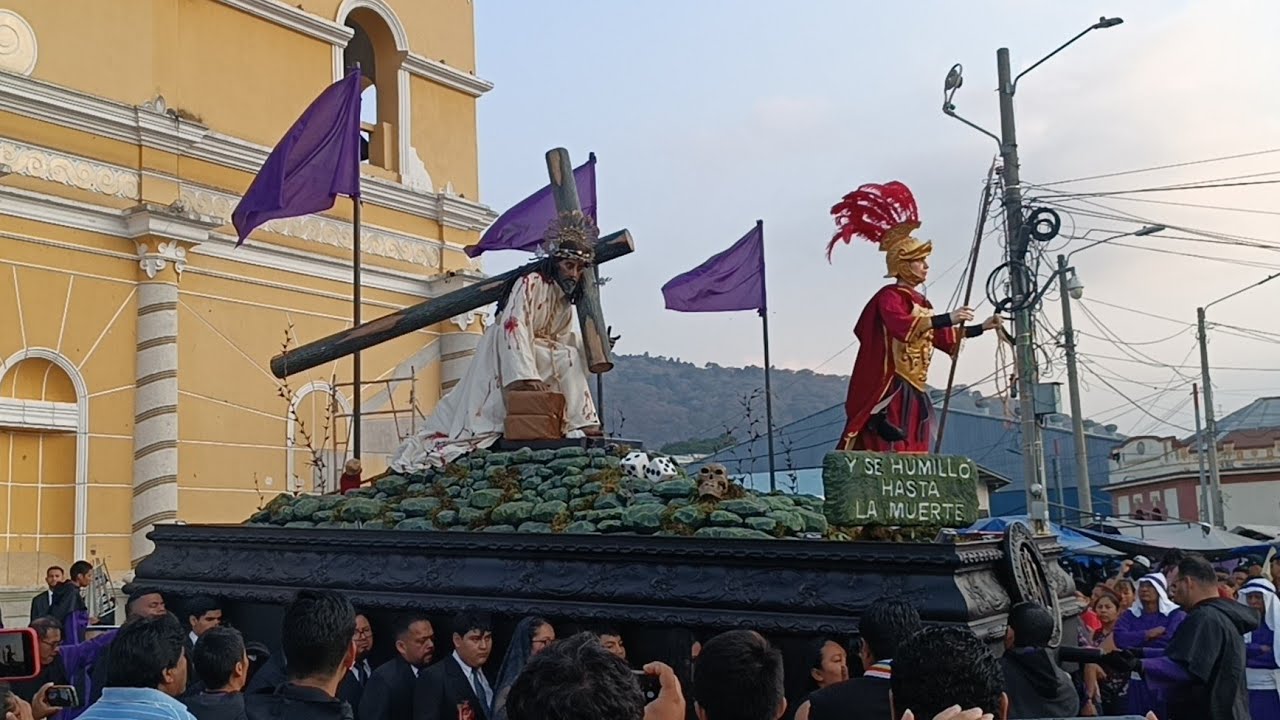 Salida - Procesión de Velación Jesús Nazareno de la Caída, Amatitlan 2025