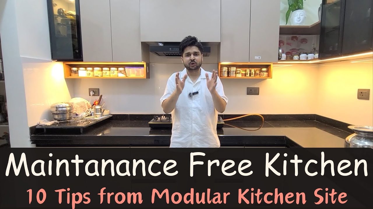 Make Modular Kitchen MAINTANANCE FREE I किचन ऐसे बनाओ की दोबारा मिस्त्री को न बुलाना पड़े ✅😎