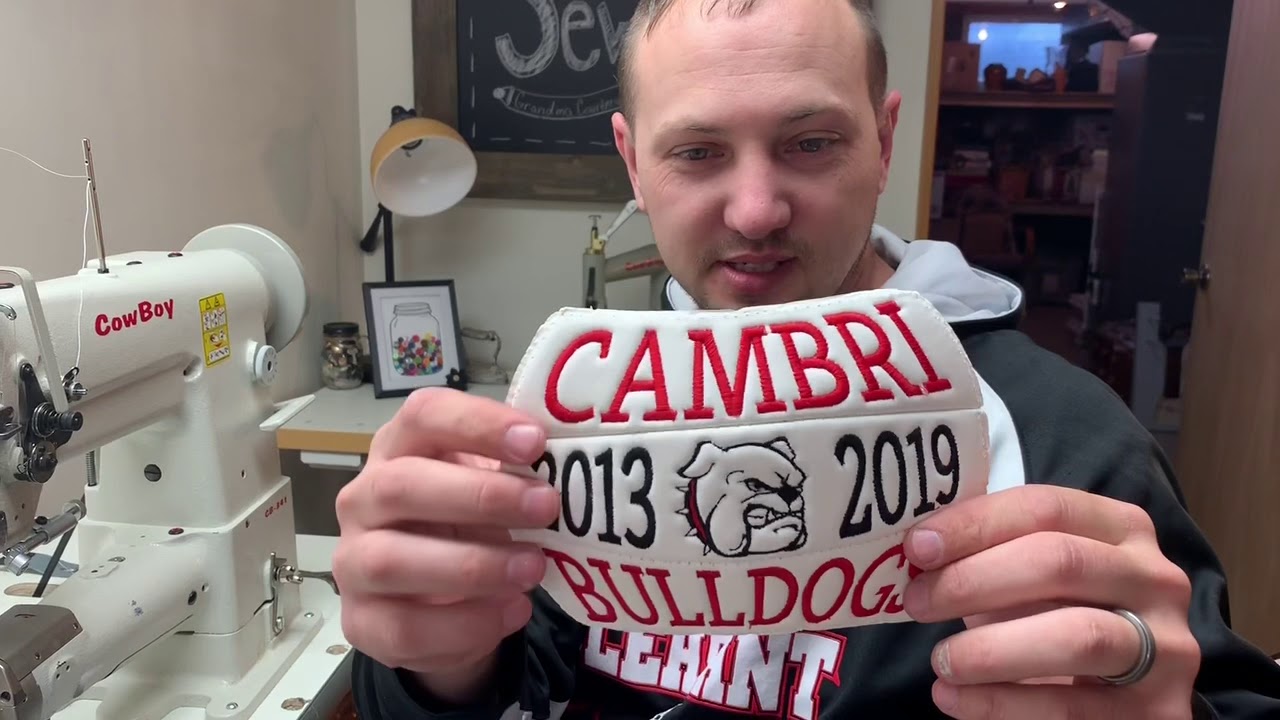 How To Embroider a Volleyball