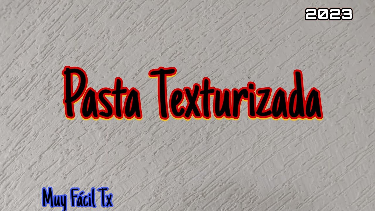 Cómo Aplicar Pasta Texturizada     ( Textura Con Grano )