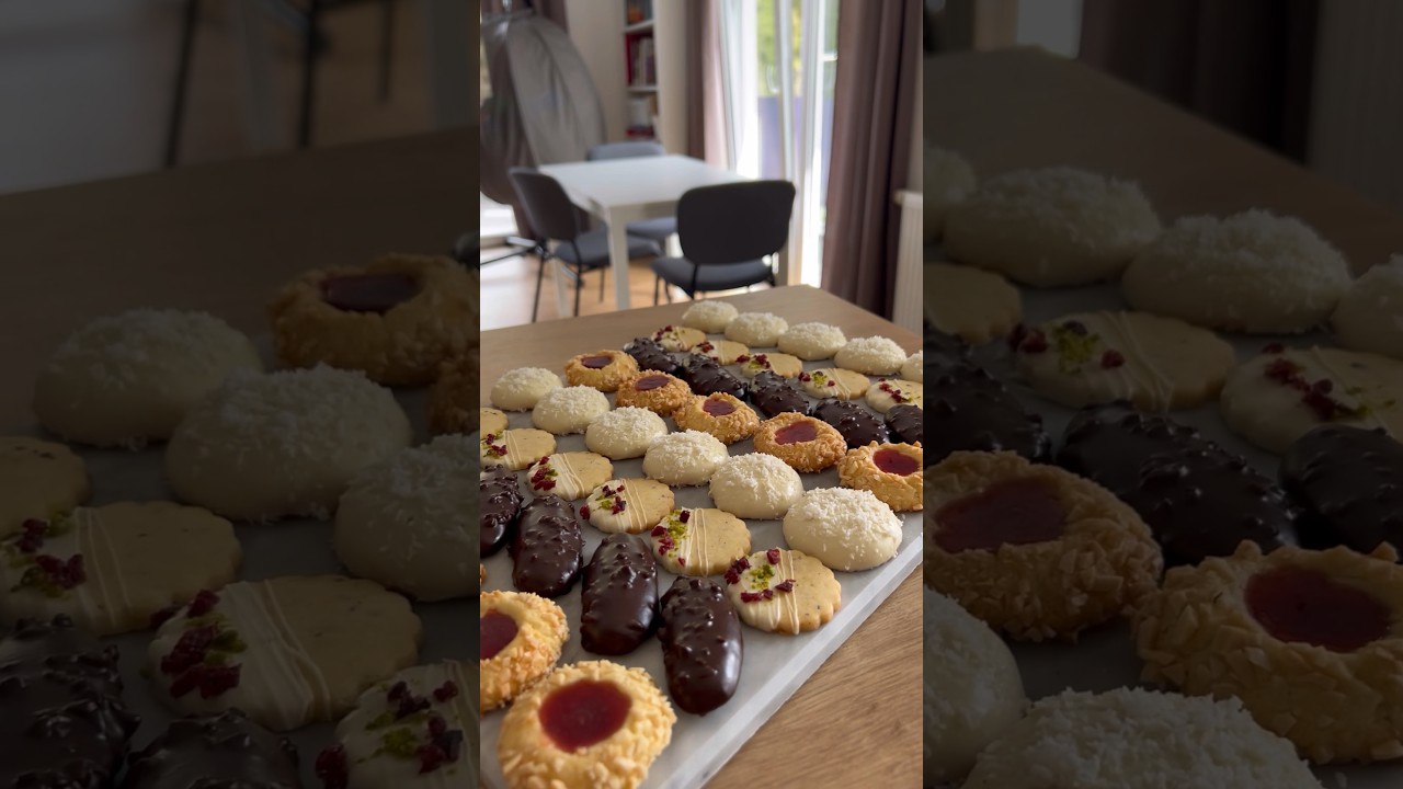 Eid Cookies 😍❤️ #ramadanonshorts2024 #eidmubarak #foodie #trendingshorts #schnellerezepte