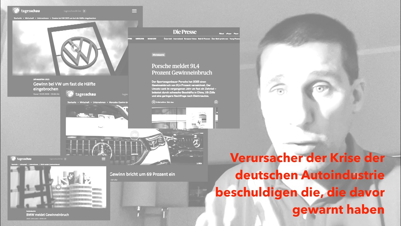 Verursacher der #Krise der deutschen #Autoindustrie beschuldigen die, die davor gewarnt haben