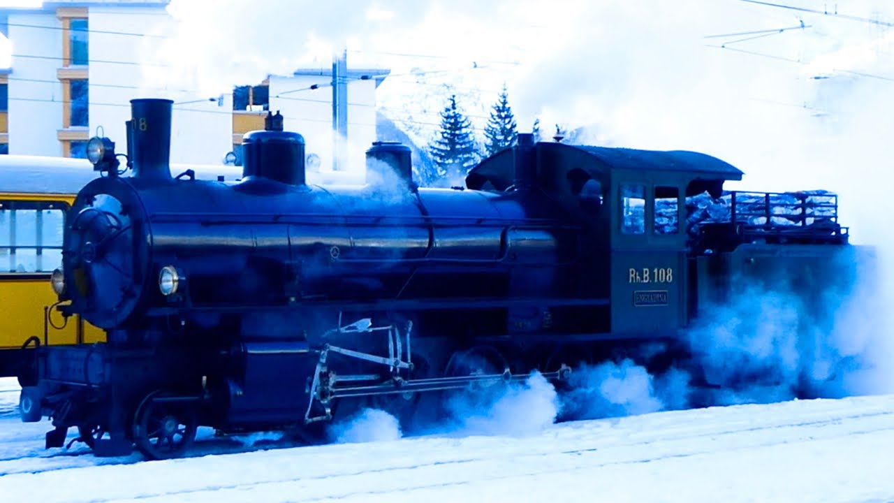 Swiss Trains: Rhaetian Railways / Rhatische Bahn 