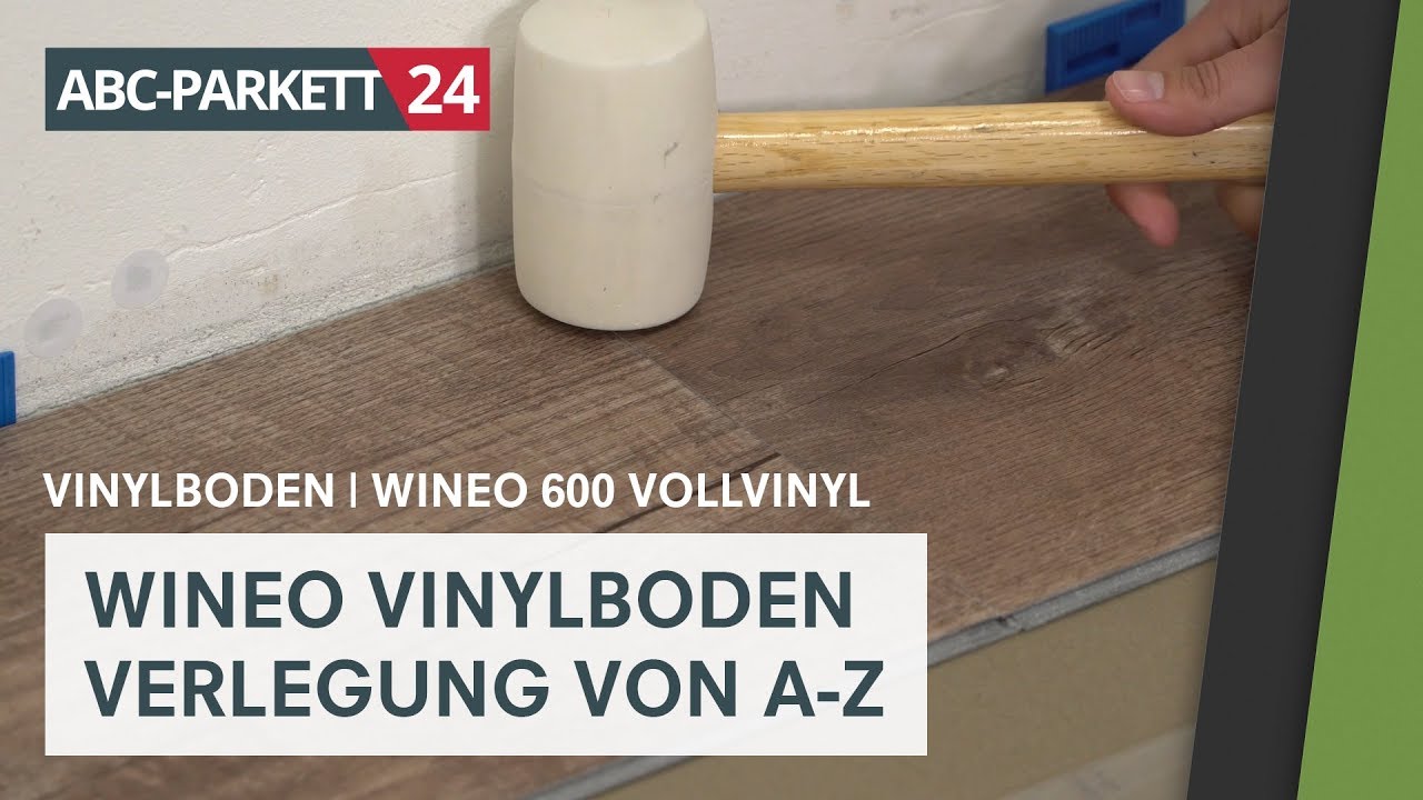 wineo 600 Vollvinyl selber verlegen