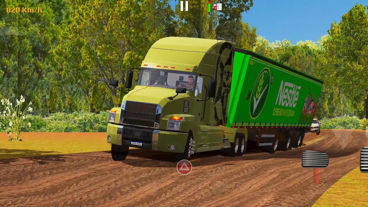 New Truck Offroad Gameplay ni World Truck driving simulator game #est2 #games #simulator #truck 