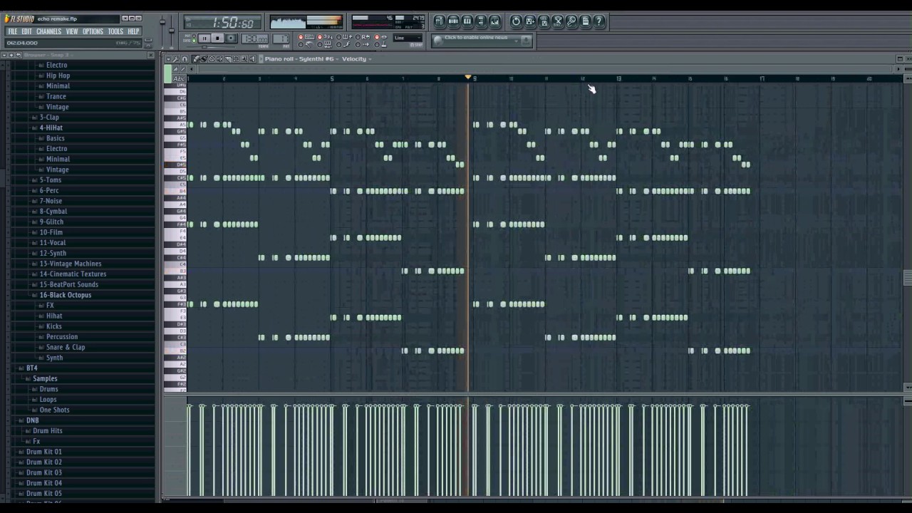 Hardwell - Echo ( GhostFinal FL Studio Remake )
