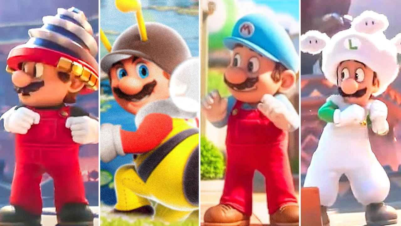 THE SUPER MARIO GALAXY MOVIE - All Power-Ups