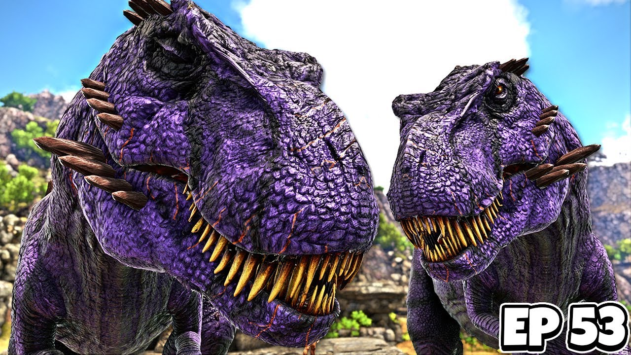 Are the OMEGA REX BOSSES BREEDABLE?! | ARK Survival Evolved Jurassic #53