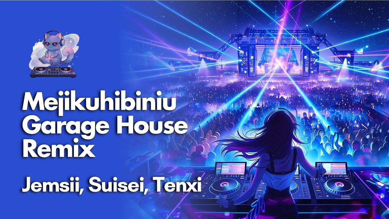 MEJIKUHIBINIU (Garage House Remix) - Jemsii, Suisei, Tenxi
