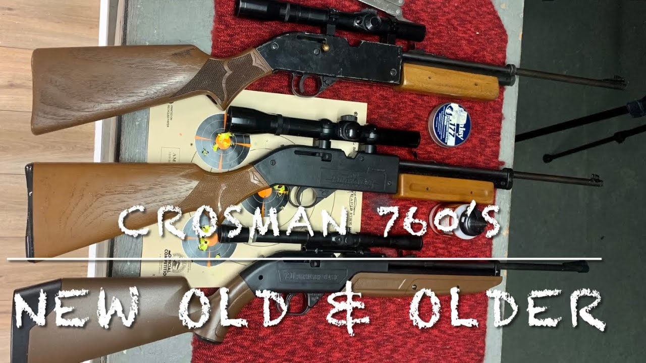 Соревнуйтесь лицом к лицу между старым и новым Crosman 760: кто окажется лучшим?