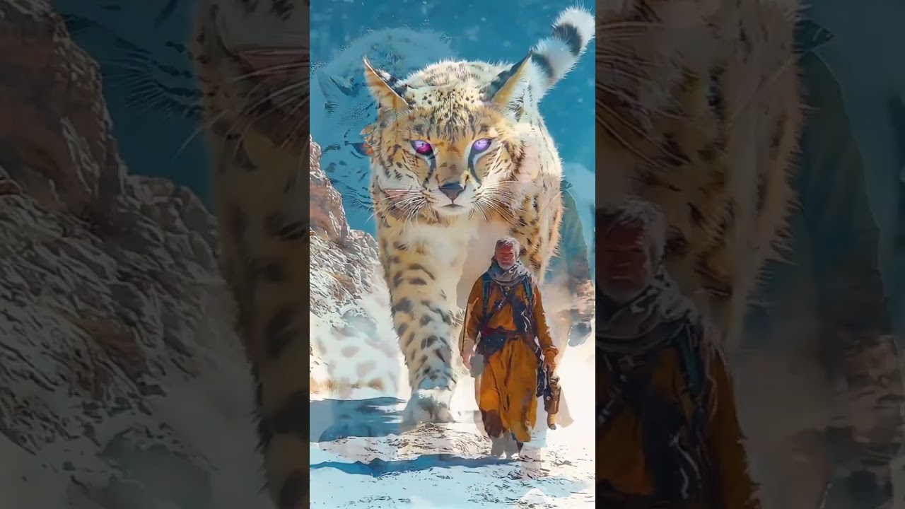 Piligrims with their Spiritual Companions #animals #tiger #panther #spirituality #spiritual #lion