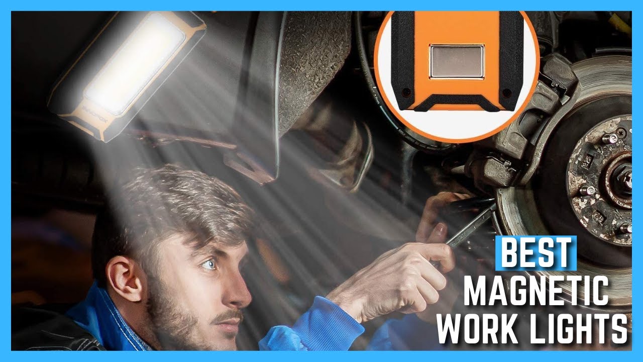 ⚡Top 5 Best Magnetic Work Lights | Rechargeable Magnetic Mechanic Light Portable⚡