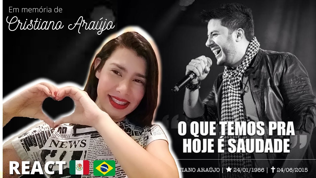 Gringa Méxicana Reagindo a Cristiano Araújo / Cê que Sabe/ Caso Indefinido/ Hoje eu tô terrível RIP