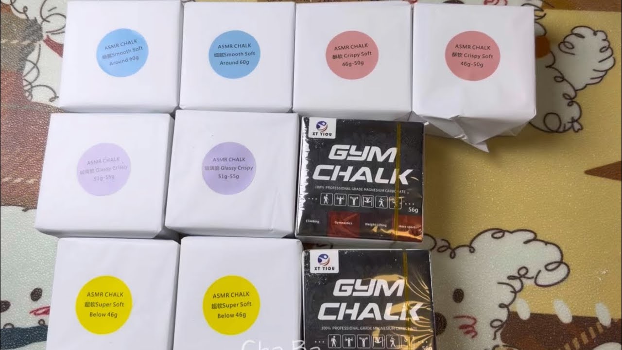 Gym Chalk｜Chalk Texture Test & Review: All Kinds of Finishes