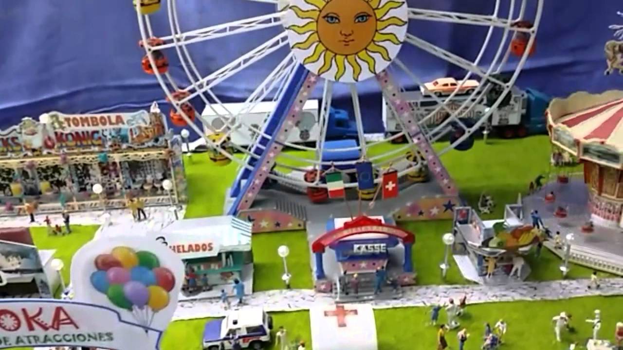 Vídeo maqueta parque de atracciones Roquechar