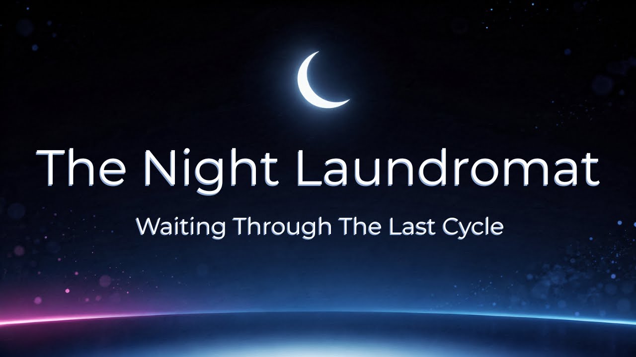 Whispered Night Story – The Night Laundromat Waiting Through The Last Cycle