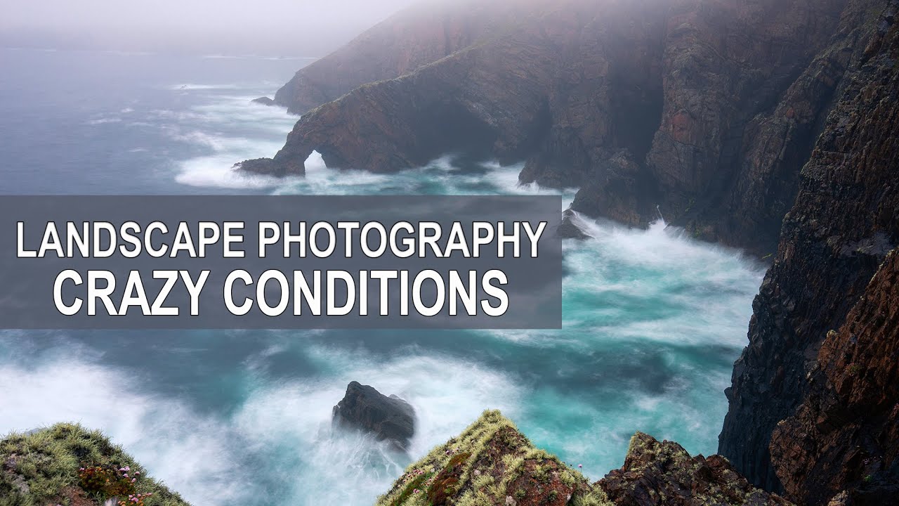 Crazy Conditions for Landscape Photography - Donegal Ireland