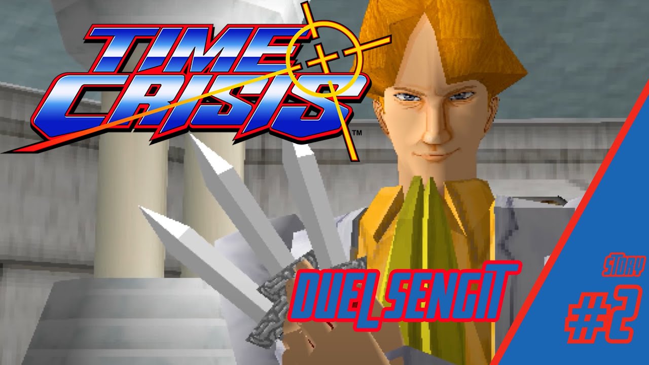 DUEL SENGIT | Time Crisis 1 Stage 2 (Gameplay) by Haninours Gamespot #haninours #timecrisis
