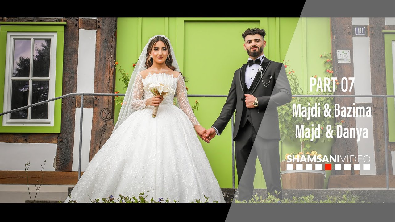 Majdi & Bazima  - Majd  & Danya // Part 7 // Hochzeit // 4K // Tarek Shexani /  Shamsani Video ®2023