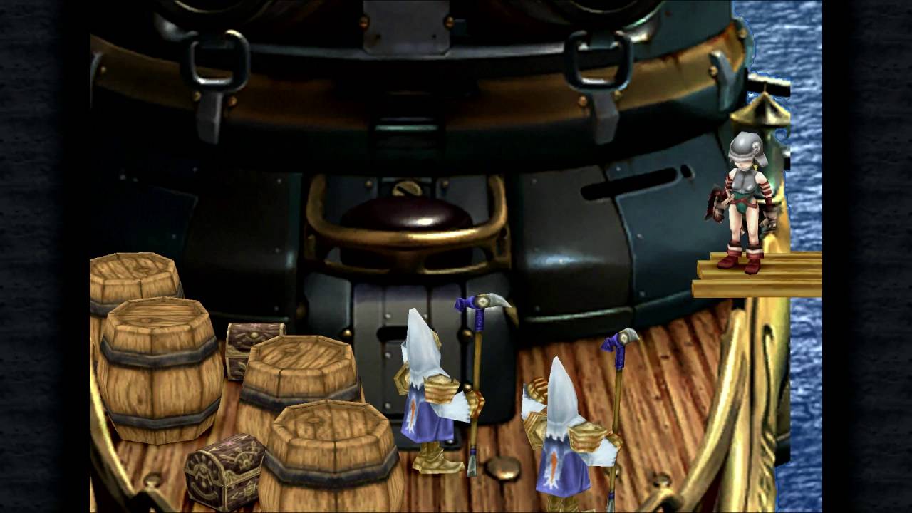 Final Fantasy IX (PC) Active Time Event #34 Brahne's Fleet Arrives