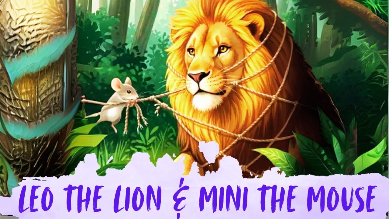 Leo The Lion & Mini The Mouse | Moral/Mystery/Short stories for Kids | Bedtime Stories for Children