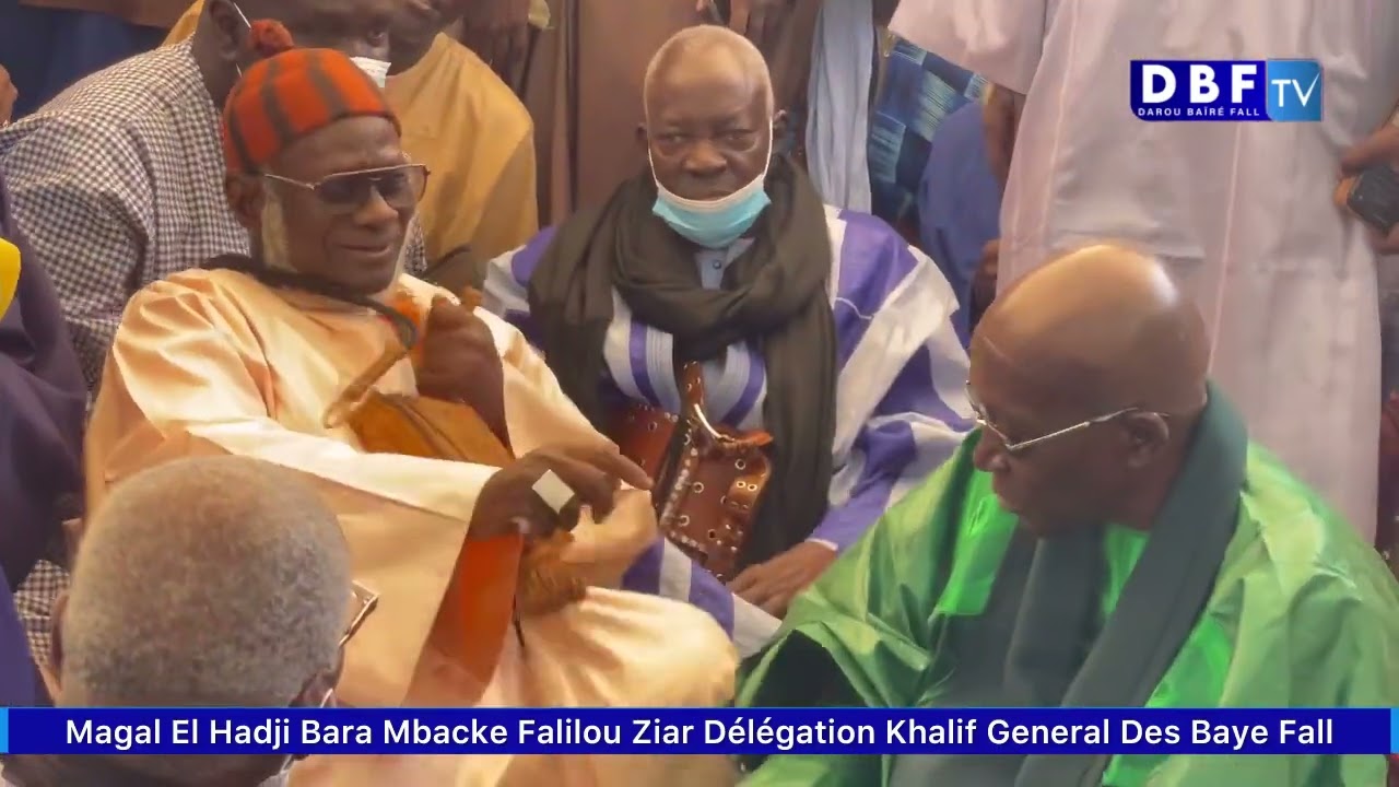 Magal El Hadji Bara Mbacke Falilou Ziar Délégation Khalif General Des Baye Fall