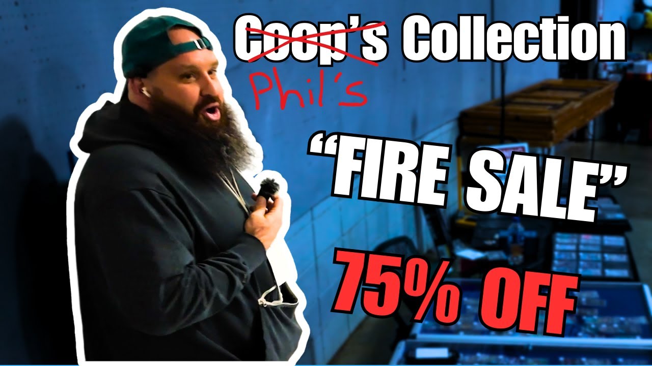 We're having a FIRE...sale at Phil's Collection | Pokemon Card Vendor POV