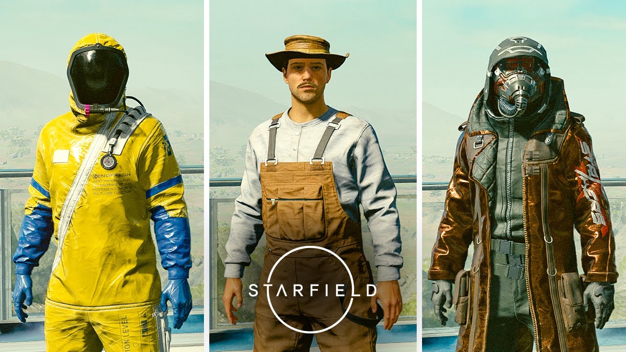 Starfield - 15 Cool Outfits / Clothes in-game