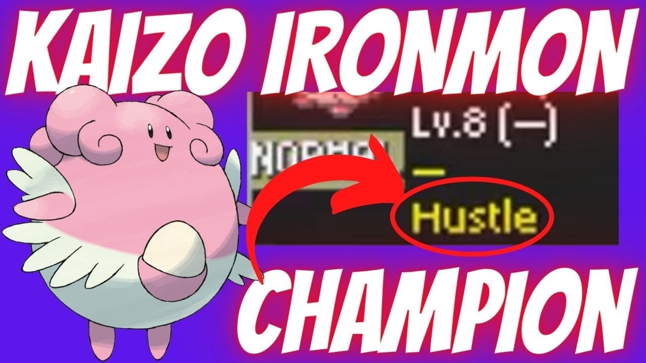 How I Beat KAIZO IRONMON with HUSTLE
