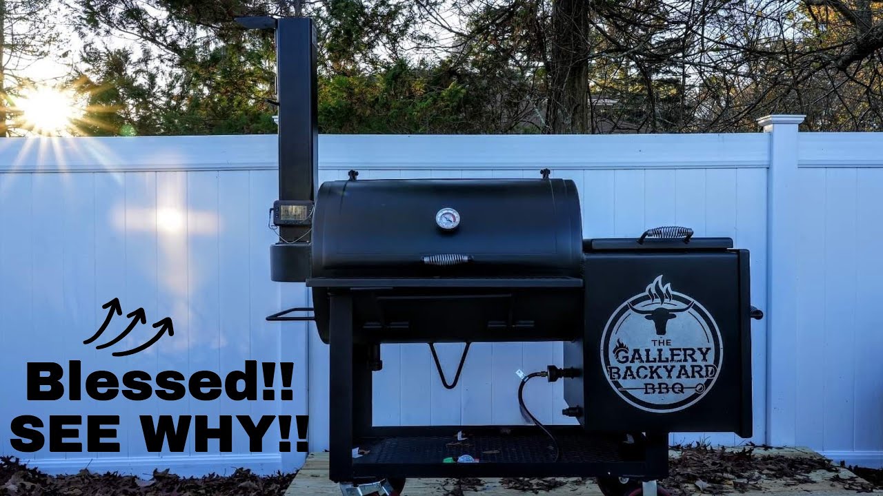 Грили Lone Star Grillz 24 x 36 2022 года со смещением и ДЫМОСБОРНИКОМ | Распаковка | Приправа | О...