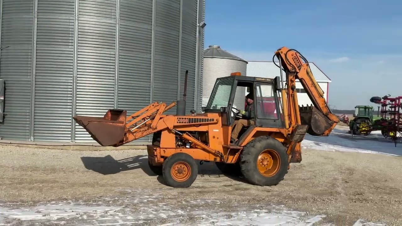 Case 580C extendahoe