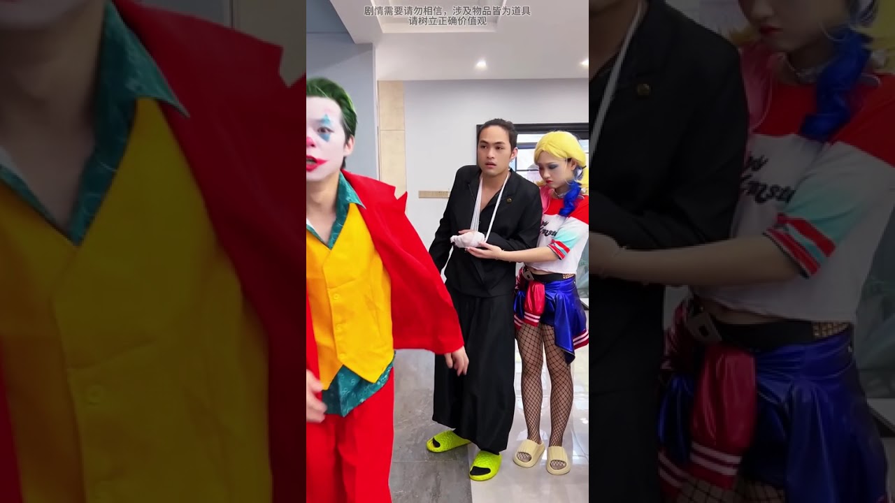 ¡El payaso rompió las alas del ángel blanco y le dio las alas a Harley Quinn!