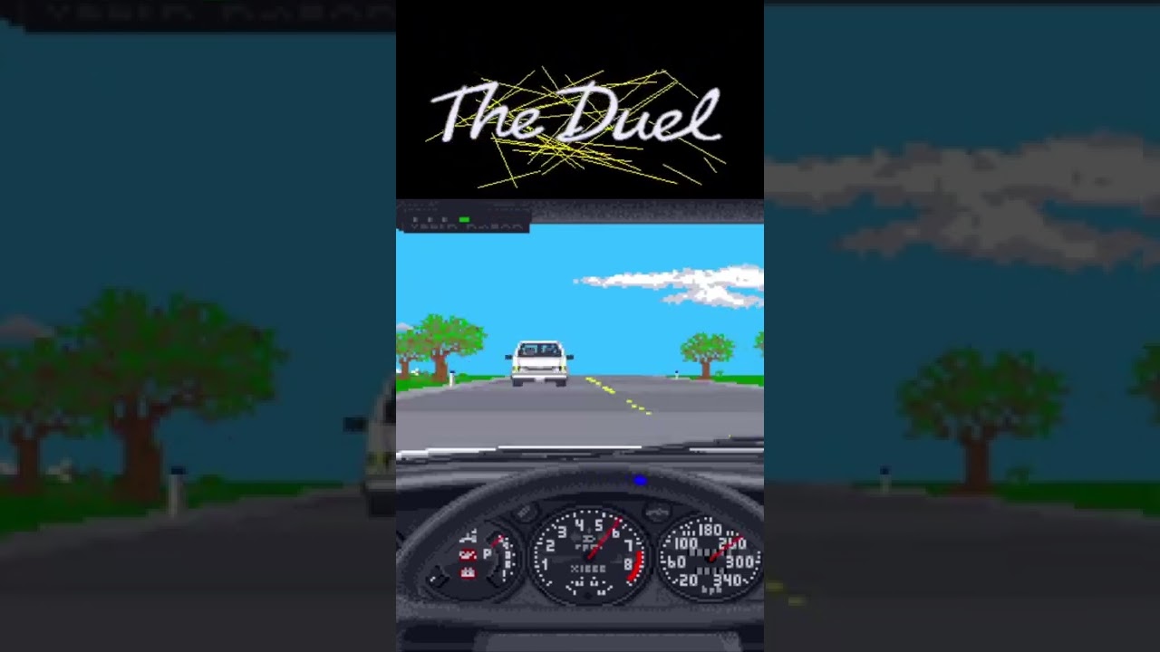 The Duel test drive II na Amigę-  symulatoro-podobne